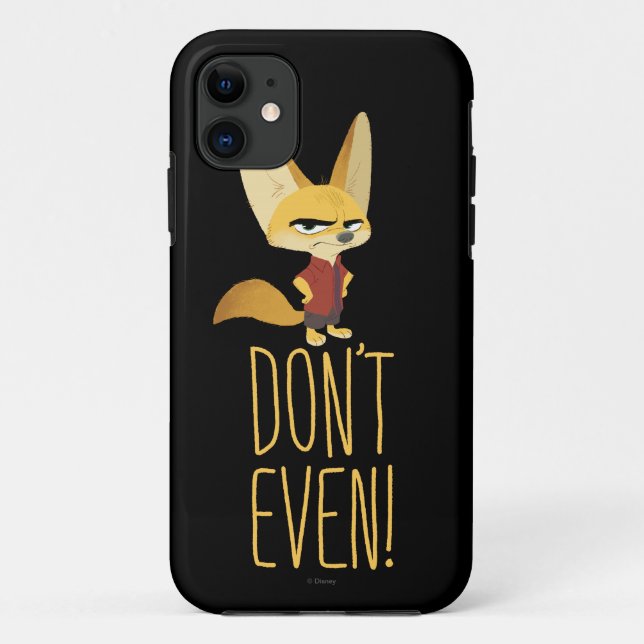 Coques Case-Mate iPhone Zootopie| Finnick - Ne le faites pas ! (Dos)