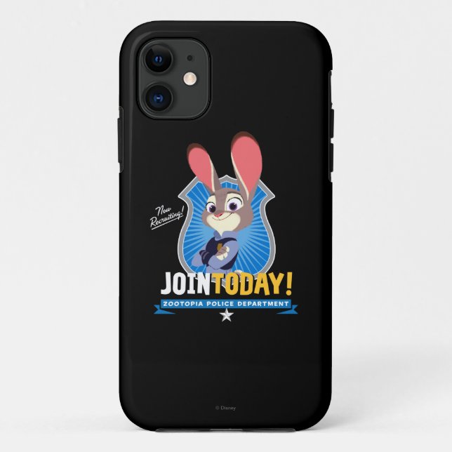 Coques Case-Mate iPhone Zootopie| Judy Hopps - Joignez-vous aujourd'hui! (Dos)
