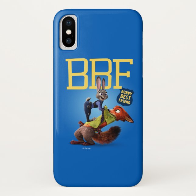 Coques Case-Mate iPhone Zootopie| Le meilleur ami de Bunny (Dos)