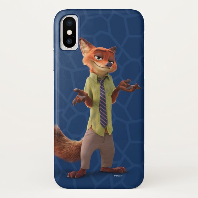 Coques Case-Mate iPhone Zootopie| Nick Wilde (Dos)