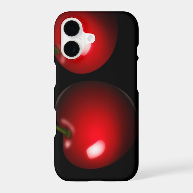 Coques de téléphone Red Cherry pour iPhone (Verso)