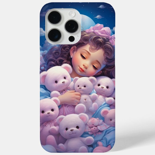 Coques iPhone 15 Pro Max - Lune-5 Case-Mate iPhone Case (Back)
