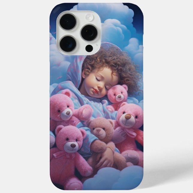 Coques iPhone 15 Pro Max - Lune-7 Case-Mate iPhone Case (Back)