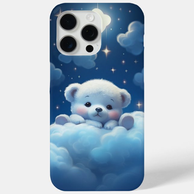 Coques iPhone 15 Pro Max - Ourson Case-Mate iPhone Case (Back)