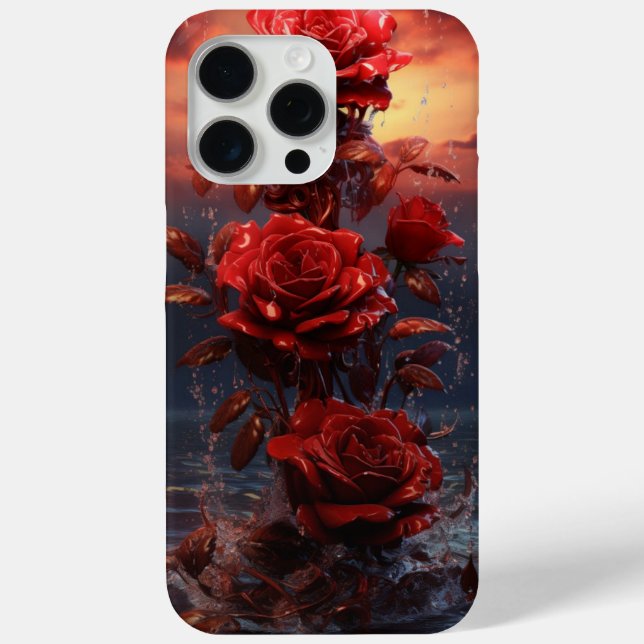 Coques iPhone 15 Pro Max - Séries Rose -4 Case-Mate iPhone Case (Back)