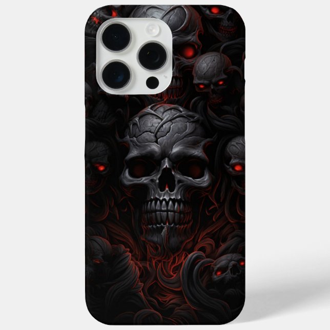 Coques iPhone 15 Pro Max - Séries Skull Case-Mate iPhone Case (Back)