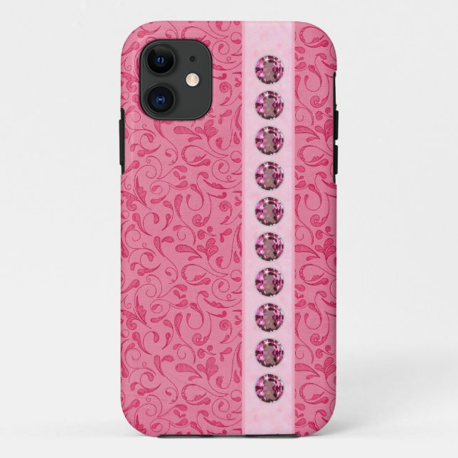 Coques iphone assez ornés de bijoux (Dos)