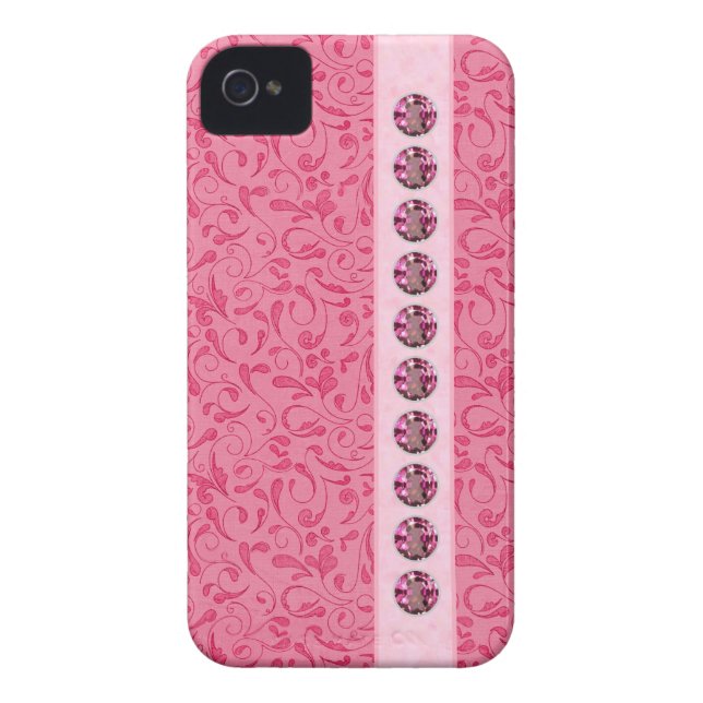 Coques iphone assez ornés de bijoux (Dos)