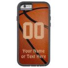 Coques iphone de basket-ball, Votre NOM, NUMÉRO