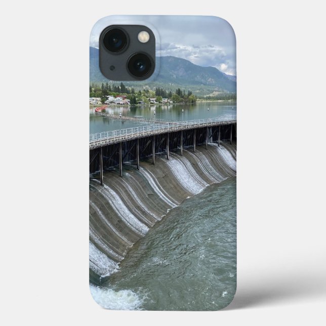 Coques iphone du barrage de Thompson Falls (Verso)