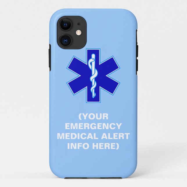 Coques iphone vigilants Médicale de secours (Dos)