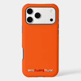 Coques pour iPhone 17 Ne touchez pas mon iPhone