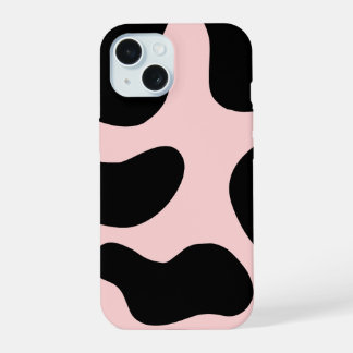 Coquet étui de téléphone noir et rose