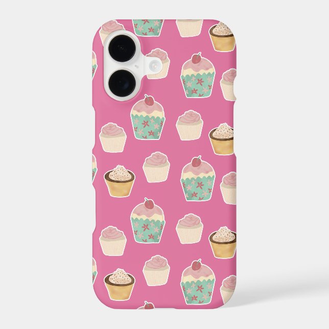 Coquet étui pour iPhone Cupcake (Verso)