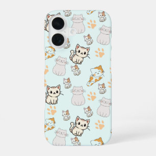 Coquet Kawaii Chatons & Pattes coque iphone 16 