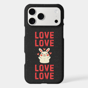Coquet Motif d'Amour de Lapin I Coque de Téléphone