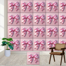 Coquette Aesthetic Pink Bow