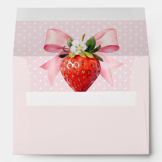 Coquette Berry Sweet Envelope (Back (Bottom))