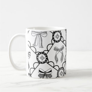 Coquette Black Bow Coffee Mug