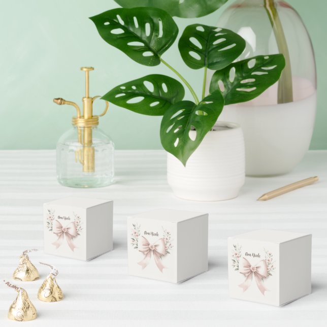 Coquette Bow Favor Box (Multiple)