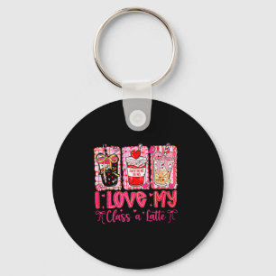 Coquette Bow Funny Teacher Valentine I Love My Cl Keychain