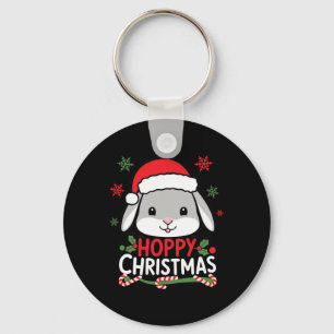 Coquette Bow Gramma Santa Reindeer Christmas Match Keychain