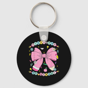 Coquette Bow Pencil Kindergarten Back To School Ki Keychain