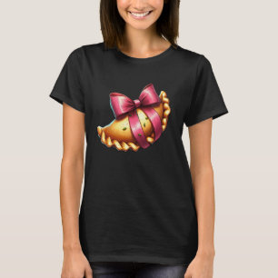 Coquette Bow Pierogi Polish Poland Girl Mom Pink M T-Shirt