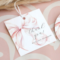 Coquette Bow Pink Baby Shower