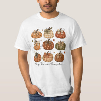 Coquette Bow Pumpkin Fall T-Shirt