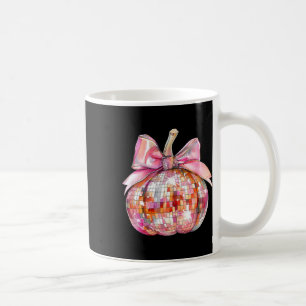 Coquette Bow Pumpkin Season Thanksgiving Autumn Fa Coffee Mug
