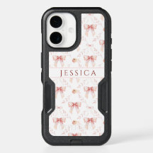 Coquette bow watercolor 