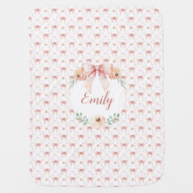 Coquette bow watercolor 