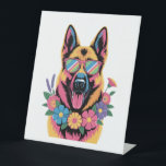 Coquette Bow Yorkshire Terrier Dog Yorkie Mom Girl Pedestal Sign<br><div class="desc">Coquette Bow Yorkshire Terrier Dog Yorkie Mom Girl</div>