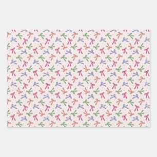 Coquette Bows Wrapping Paper Sheets