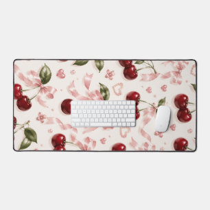 Coquette Cerise & Ruban de Satin Rose Sans Couture