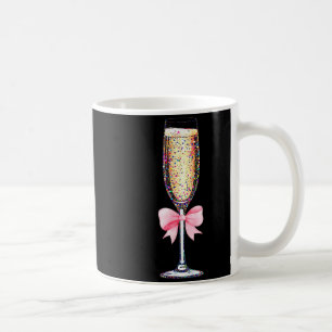Coquette Champagne Gl Happy New Year 2026 Party Wo Coffee Mug