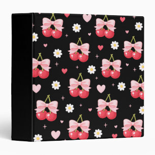 Coquette Cherries Binder
