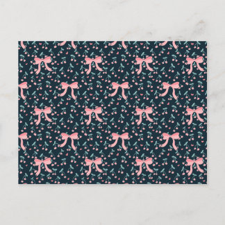 Coquette Cherry Postcard