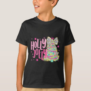 Coquette Christmas Colourful Holly And Jolly Chris T-Shirt