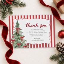 Coquette Christmas Tree Baby Shower