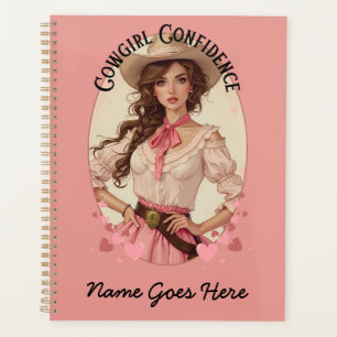 Coquette Cowgirl Western Fashion Portrait Planner