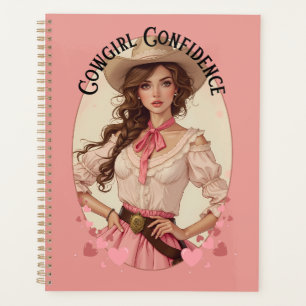 Coquette Cowgirl Western Fashion Portrait Planner