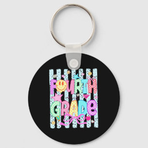 Coquette Ed Funny Teacher Back To School Fourth Keychain