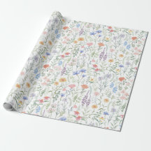 Coquette Feminine Wildflower Meadow