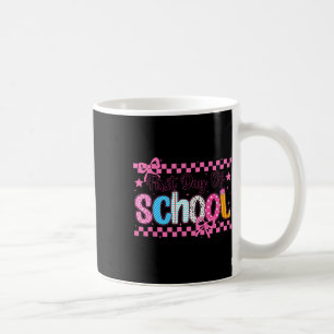 Coquette First Day Of School Preppy Back To School Coffee Mug