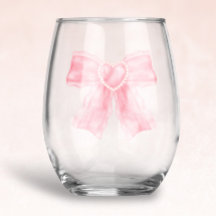 Coquette Flirty Pink Bow