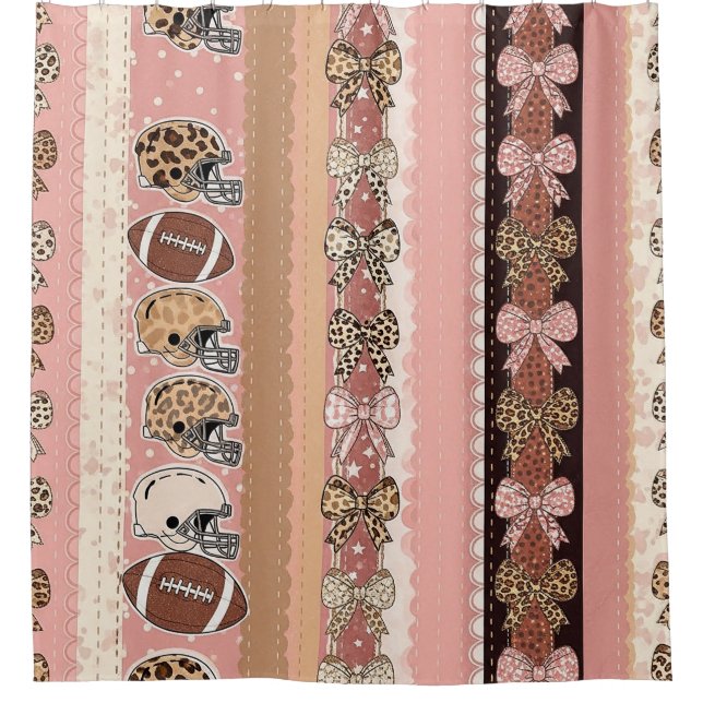 Coquette Football Bows Leopard Pattern (1) (Front)