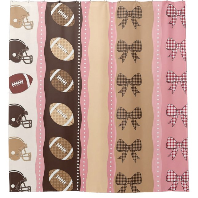 Coquette Football Bows Leopard Pattern (10) (Front)