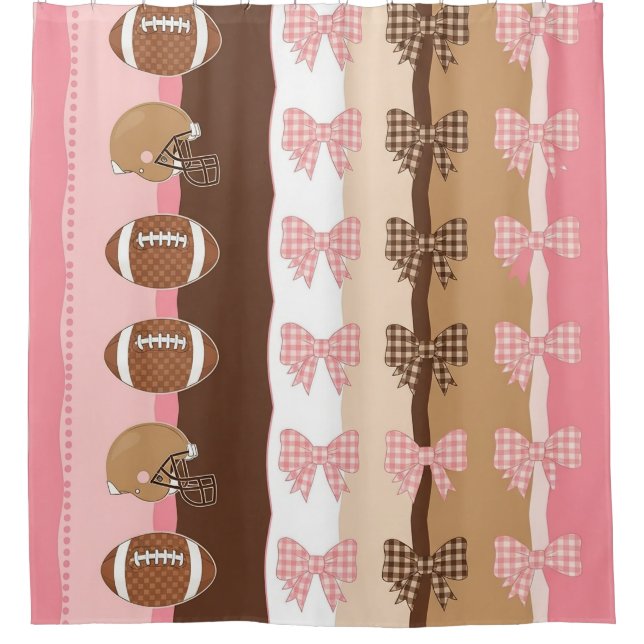 Coquette Football Bows Leopard Pattern (11) (Front)
